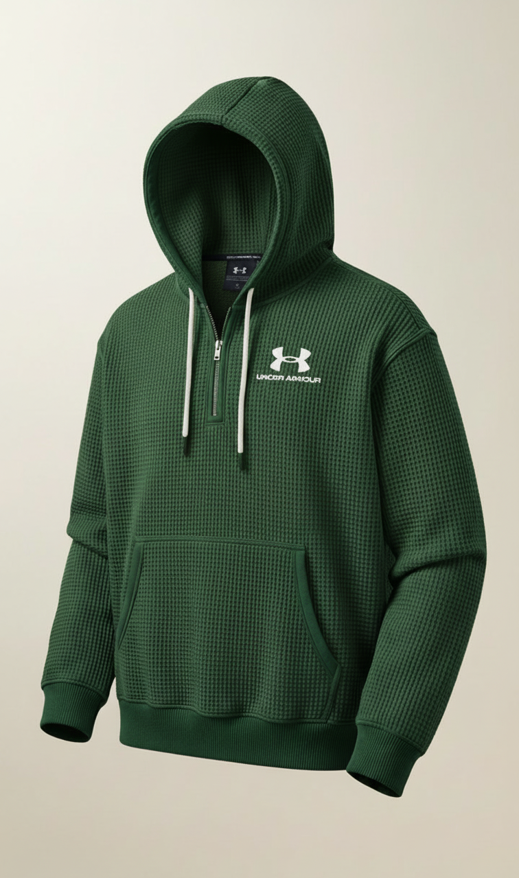 Unisex Waffle Knit Hoodie, Your Daily Must‑Have